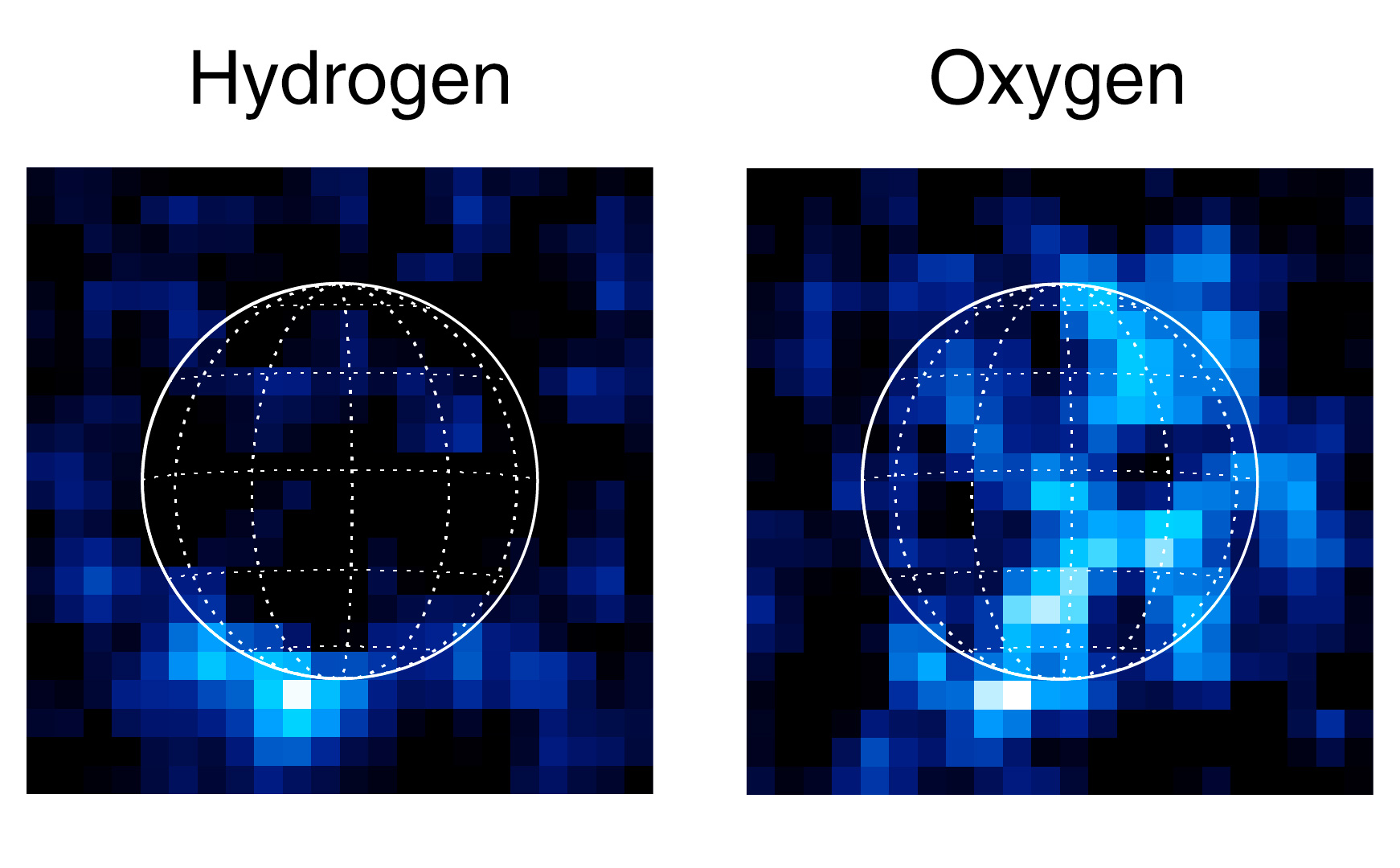 Détéctions par Hubble de panaches de vapeur d'eau sur Europa